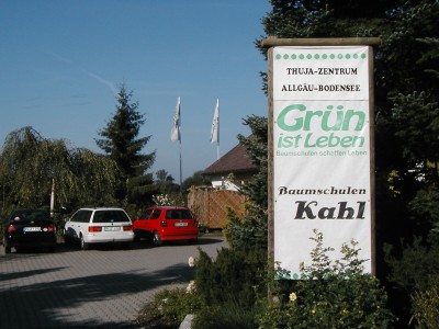 Baumschulen Kahl - Thuja-Zentrum Allgu-Bodensee